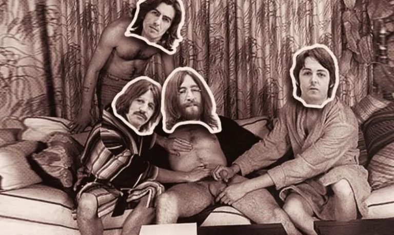 Paul McCartney y John Lennon en su juventud