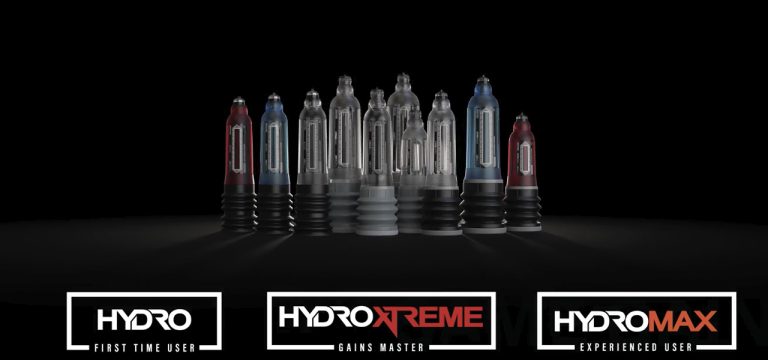 Bathmate Hydromax en uso