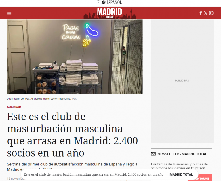 Andrea Gómez en El Español
