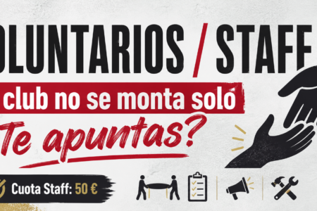 🦺 Voluntario / Staff