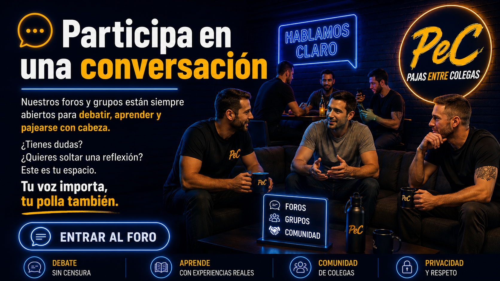Participá en el foro PeC