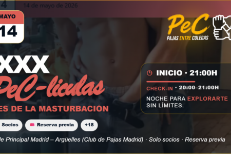 PeC Madrid – PeC-liculas  jueves 14 mayo – Mes de la Masturbación