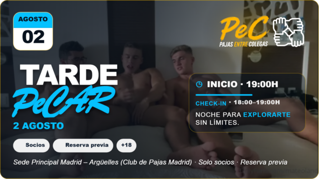 PeC Madrid – Tarde PeCAR 2 de Agosto
