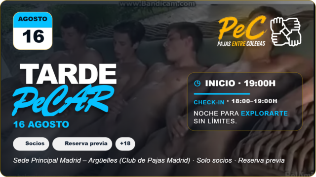 PeC Madrid – Tarde PeCAR 16 de Agosto