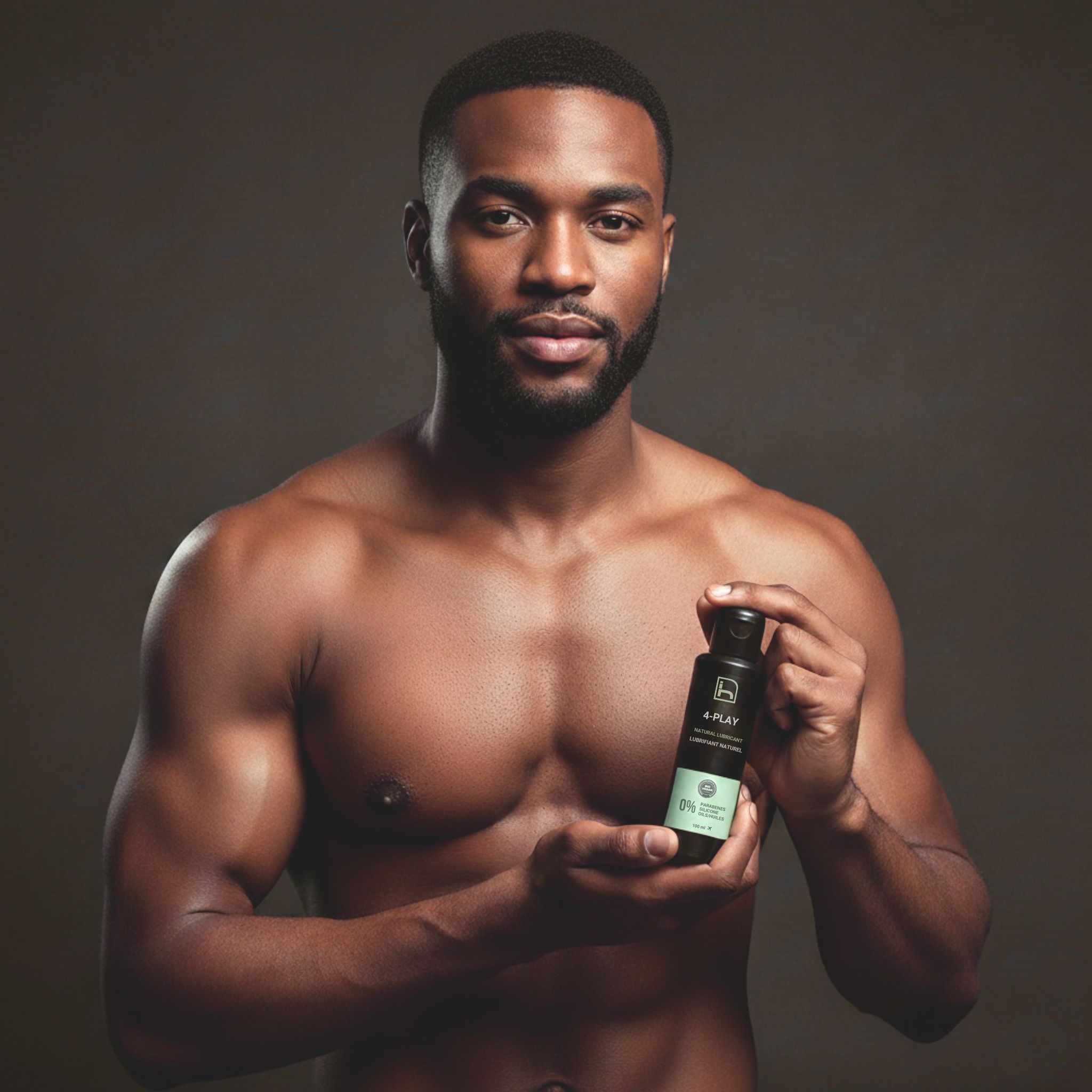 4-Play, lubricante natural de base agua de HOMO NATURALS